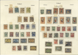 1918-93 Mainly U (a Few M) Collection Incl. Imperfs. With 35p Grey (Cat. £55), 1919-20 To 25m, 1921-22 Red Cross Sets Im - Other & Unclassified