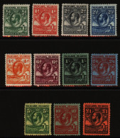 1929-37 Whale & Penguins Set, Fine M (odd Gum Bend), SG.116/126, Cat. £700 (11) - Sonstige & Ohne Zuordnung