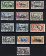 1938 KGVI Defins, Perf SPECIMEN, Twelve Original Vals + 1/3d (missing Later Vals 1d, 2d, 2½d & 3d, All Are UM & Very Fre - Sonstige & Ohne Zuordnung