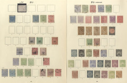 1870-1959 M & U Collection On Leaves Incl. 1870-71 3d Times Unused, Faults (Cat. £1800), 1871 1d Unused, 1872 2c, 6c, V. - Other & Unclassified
