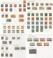 1849-2005 Extensive M & U (duplicated In Parts) Collection In Three Albums Incl. 1849-52 15c U, Almost Four Margins (Cat - Other & Unclassified