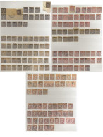 1849-c1950 Large, Hugely Duplicated U Accumulation In Three Stock Books Incl. 1849-52 20c (5), 25c (18), 1853-61 1c (5), - Autres & Non Classés
