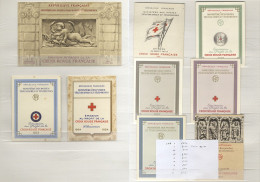 Booklets: 1952-82 Red Cross Booklet Range Complete For These Years, 1953 Has Tone Spots, Others Appear Fine. (31) ST.Cat - Autres & Non Classés