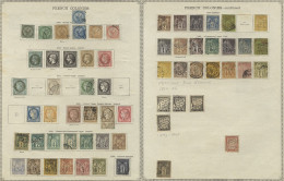 COLONIES (General Issues) 1859-1906 U Collection Incl. 1859-70 To 80c, 1871-72 1c, 30c, 80c, 1871-76 1c, 4c, 5c, 25c, 40 - Other & Unclassified