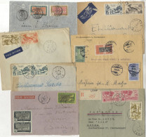 TOGO 1921-58 Commercial Covers (48) Showing A Nice Range Of Attractive Frankings, Early Items Incl. Adopted German Pmks, - Other & Unclassified