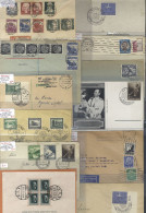 THIRD REICH Covers Or Postcards (79) With Registered Mail, Commercial Mail, Official Mail, Airmail, And Single Frankings - Other & Unclassified