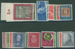 1949-61 UM Complete Sets Comprising 1949 Parliament, 1949 Centenary Of First German Stamp, 1949 UPU, 1949 Refugees Set,  - Sonstige & Ohne Zuordnung