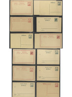 1899-1910 Unused Collection Of Postal Stationery Postcards & Paid Reply Cards Incl. P.O In China (8); Morocco (7); Turke - Other & Unclassified