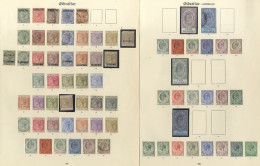 1886-1970 M & U Collection Incl. 1886 ½d & 1d Ovpts M (Cat. £108), 2d To 4d U (Cat. £203), 1886-87 To 1s Mixed M & U, 18 - Other & Unclassified