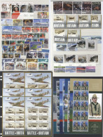 1970’s-2016 UM Collection/accumulation Incl. Commems, Defins With 1982 Aircraft Set (Cat. £35), M/Sheets & Sheetlets, 20 - Altri & Non Classificati