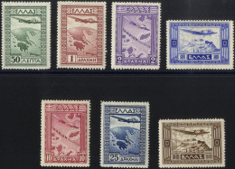 1933 Air Set, Fine M, SG.468/474, Cat. £250 - Other & Unclassified