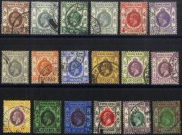 1921-37 MSCA Complete Set, Good To VFU, SG.117/32, Cat. £225 (18) - Other & Unclassified