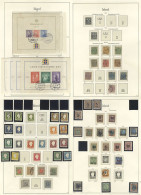 1876-1945 M & U Collection Incl. 1876-92 To 40a, SG.23a (Cat. £43), 1911 Sigurdsson Set U (Cat. £85), 1907-08 6a Unused  - Other & Unclassified