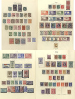 1854-1951 M & U Collection Incl. 1854 ½a (3), 1a (2), 2a (3), 4a (2, Cut To Shape), 1860-76 Ranges Of QV Issues, 1882-90 - Other & Unclassified