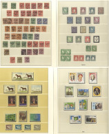 1922-85 Collection Of M & U Housed In A Lindner Album And Some Extra Leaves, Small Ranges Of The 1922 Optd Issues M Or U - Autres & Non Classés