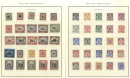 Collection On Pages, Attractive M Ranges From Federated States Incl. Tiger Issues To , Johore With 1948 Wedding And 1949 - Other & Unclassified