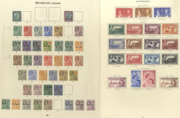 1876-1952 Predominantly M (a Few U) Collection On Leaves Incl. 1876-83 1d, 6d M (Cat. £113), 1903, 1904-08 & 1908-14 Set - Autres & Non Classés