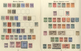 1898-1950 M & U Collection On Imperial Leaves & Stock Pages Incl. QV Ovpts To 2p, Edward Vals To 2p, 1907-12 Spanish Cur - Sonstige & Ohne Zuordnung