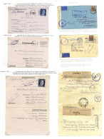 P.O.W Mail Collection (100) Incl. Mail From New Zealand (30), 6d (3 Used), 1s (2 Unused) & 1/6 (3) - One Used, Letter Sh - Autres & Non Classés