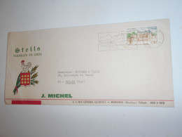 France Lettre De Pontivy 1965 Pour Toulon - Cartas & Documentos