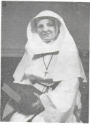 Souvenir. Soeur Ewalda. Sister. Léa Dooreman. Schaerbeek. 1956. Missions Des Soeurs D'héverlé Au Kwango. Congo Belge - Santini