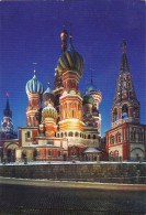 *CPM - RUSSIE - MOSCOU - La Cathédrale De Basil Le Bienheureux - Rusia