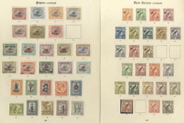 PAPUA & NEW GUINEA 1901-52 Mainly M (a Few U) Collection Incl. Papua: Lakatoi Range Of Vals To 1s, 1907-11 Set To 1s, 19 - Other & Unclassified