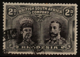 1910-13 P.14 2d Black & Purple & Slate Grey, Used With Forged Cancel, SG.127. - Sonstige & Ohne Zuordnung