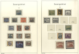 1920-27 M Collection On Lighthouse Hingeless Printed Leaves Incl. 1920 Set To 75pf (Cat. £70), Bavaria Ovpt’d Range, 192 - Autres & Non Classés