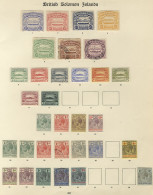 1907-63 Mainly M Collection Incl. 1907 Set To 5d M (Cat. £182), 6d Stained & 1s U (Cat. £185), 1908-11 Set To 1s M, 2d U - Sonstige & Ohne Zuordnung