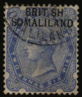 1903 2½a Ultramarine Showing The 'BRITSH' Overprint Variety, VFU, SG.4a, Cat. £725 As Mint. - Sonstige & Ohne Zuordnung