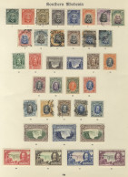 1924-52 M & U Collection On Leaves Incl. 1924-26 To 4d M, 1½d, 6d To 5s U, 1931-37 Set To 10d, 5s M, 1s To 2/6d U, 1932  - Autres & Non Classés