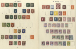 1861-1952 M & U Collection On Imperial Leaves Incl. 1861 1d M, 6d U (Cat. £280), 1862-68 Issues With 1s U, SG.11 (Cat. £ - Altri & Non Classificati