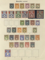 1896-1952 M & U Collection On Imperial Leaves Incl. 1895-96 1a To 3a, 6a, 8a, 1r M, 1896 2½a, 5a M, 1a, 7½a U (Cat. £260 - Andere & Zonder Classificatie