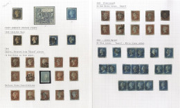 1840-2005 Mainly U (some M) Large Collection In A Ring Binder Incl. 1840 1d Black (2), 2d (2), 1841 1d (31), 2d (5), Pai - Sonstige & Ohne Zuordnung