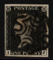 Plate 5 IJ, Four Margins And Crisply Struck Black MC, Fine & Attractive. (1) - Other & Unclassified