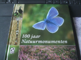 100 Jaar Natuur Monumenten Davo Boekje Nr 15  Met Zowel 1x Blokje En Ook De Losse Zegels - Sonstige & Ohne Zuordnung