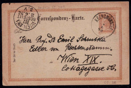 Correspondenz - Karte Gestempelt Kremsmünster 7.6.1898 - Autres & Non Classés