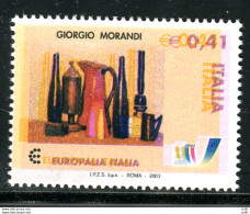 Giorgio Morandi  Varietà Doppia Italia - Abarten Und Kuriositäten