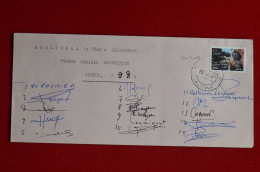 Signed By 15 Climbers French Medical Expedition 1985 Annapurna V Himalaya Mountaineering Escalade - Sportivo