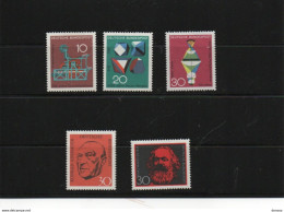 RFA 1968 Yvert 411-413 + 425 + 432 NEUF** MNH - Unused Stamps