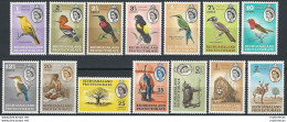 1961 Bechuanaland Birds 14v. MNH SG N. 168/81 - Other & Unclassified