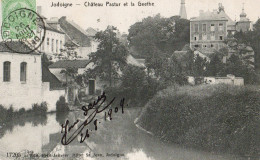 Jodoigne   -   Château  Pastur Et La Geethe.   -   1910   Naar   Bruxelles - Jodoigne