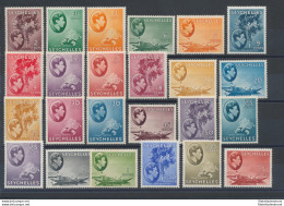 1938-49 Seychelles - SG N° 135-149 , Giorgio VI° , 25 Valori , MNH** - Sonstige & Ohne Zuordnung