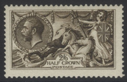 1913 Waterlow 2/6d Deep Sepia Brown, Fine M, Centred High Slightly To Left, Spec.N63(2) - Autres & Non Classés