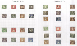 1914-70 Collection On Pages With M (some Heavy Mounts) & U, 1914 Set M (excl. 2d), 1924, 1937, 1951, 1955 & 1959 Sets. - Other & Unclassified