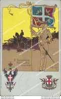 Ca167 Cartolina Militare  XI Reggimento Artiglieria Www1 1guerra - Régiments