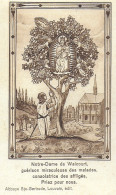 Image. Prière à Notre-Dame De Walcourt. Abbaye Ste Gertrude, Louvain - Santini