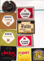 Lot Etiketten Bier (30 Stuks), Brouwerij Alken-Kronebourg - Beer Mats