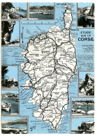 Corse - Etude Sur La Corse - Carte Géographique Et Touristique - Sonstige & Ohne Zuordnung